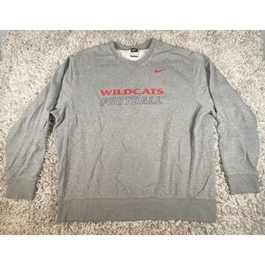Nike Arizona Wildcats Football Sweatshirt Mens 2XL XXL Thick Pullover Crew